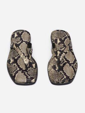 Arket leather flat sandals